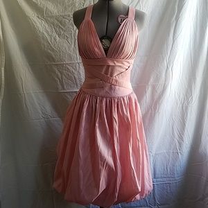 Pink Shiny Party Dress